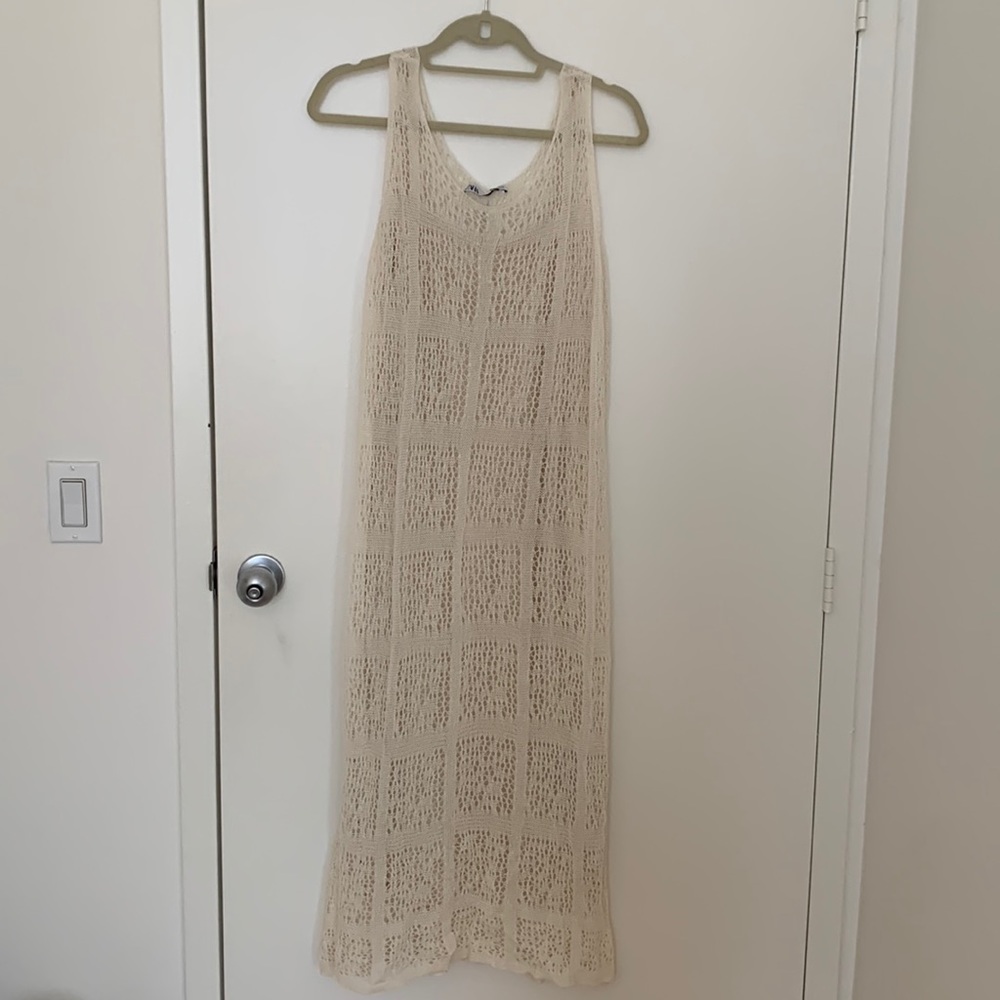 Nude knit dress from Zara, tags still on!